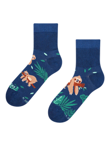 Anti-Stress Crew Socks Sleepy Sloth
