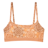 Women's Modal Bralette Beige Mandala