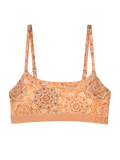 Women's Modal Bralette Beige Mandala