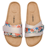 Women's Cork Slides Poppy Garden