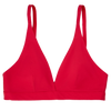 Passionate Red Women's Traceless Triangle Bralette