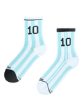 Ribbed Mid Calf Socks Argentinian Football Legend