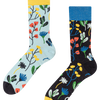 Regular Socks Aquarelle Flowers