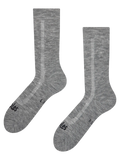 Grey Merino wool terry socks