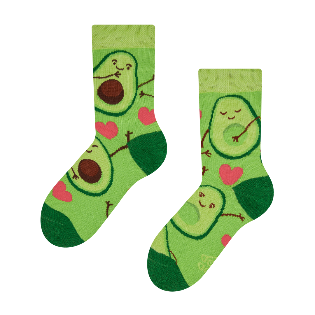 Kids' Socks Avocado Love