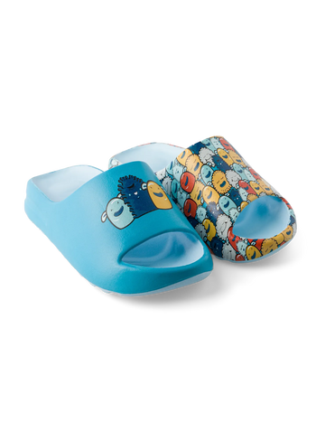 Kids' Chunky Slides Funny Monsters