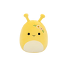Squishmallows Zarina the Yellow Banana Slug with Flowers, 20 cm