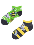 Kids' Ankle Socks Bee Happy