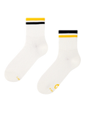 Crew Socks Yellow & Black Stripes