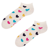 Ankle Socks Colorful Hearts