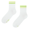 Crew Socks Lime Green Stripes