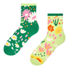 Crew Socks Flower Garden