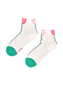 Cutecore Socks Blooming Tulips