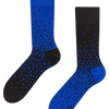 Warm Socks Blue & Black