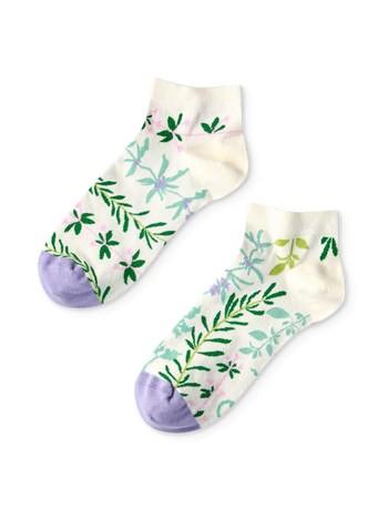 Ankle Socks Garden Herbs