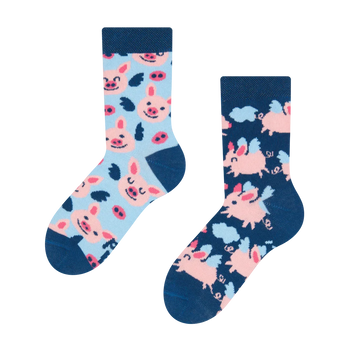 Kids' Socks Flying Pigs