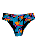 Midwaist Bikini Briefs Bird of Paradise
