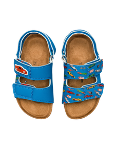 Kids Cork Sandals Fast Cars