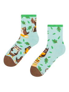 Crew Socks Owl & Books