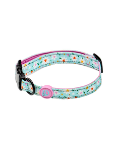 Dog Collar Hearts & Daisies