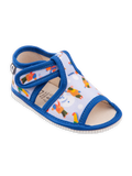 Kids' Open Toe Slippers Winter With a Snowman