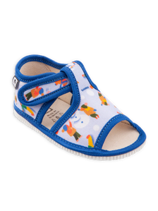 Kids' Open Toe Slippers Winter With a Snowman