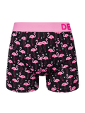 Men's Trunks Flamingos & Hearts