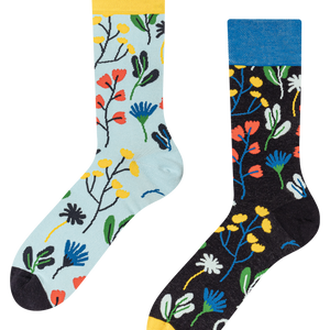 Regular Socks Aquarelle Flowers