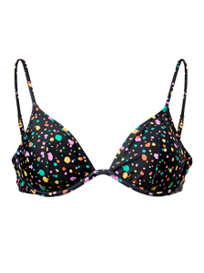 Underwire Bikini Top Colourful Drops