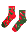 Crew Socks Chili Peppers