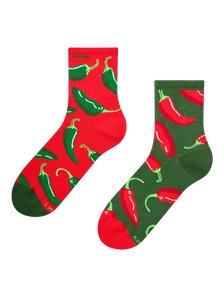 Crew Socks Chili Peppers