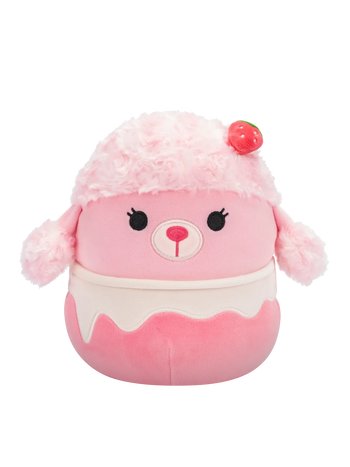 Squishmallows Chloe the Strawberry Milkshake Poodle, 20 cm