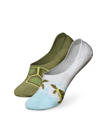 No Show Socks Sea Turtles