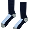 Dark & Light Blue Alpaca Socks