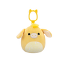 Squishmallows Clip-On Gavyn the Yellow Donkey, 9 cm