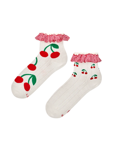 Cutecore Socks Picnic Cherries