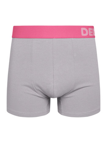 Grey & Pink Men's Trunks