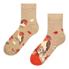Anti-Stress Crew Socks Autumn Birds