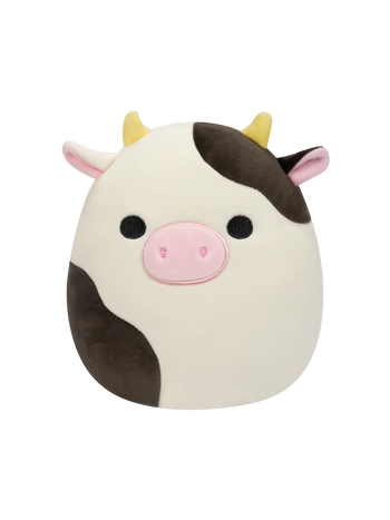 Squishmallows Connor the Black and White Cow, 20 cm