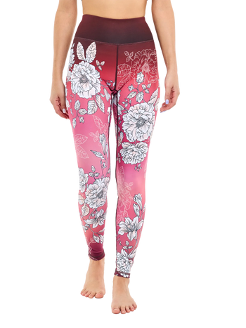 Gym Leggings Tender Roses