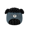 Squishmallows Jettward the Black Fuzzy Poodle, 30 cm