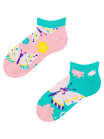 Kids' Ankle Socks Sweet Butterflies