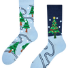 Regular Socks Christmas Tree & Snow