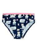 Girls' Briefs Playful Kitty