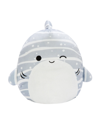 Squishmallows Saschie the Shark with Sparkle Tummy, 30 cm