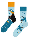 Bamboo Regular Socks Kingfisher Bird