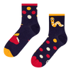 Crew Socks Happy Worm