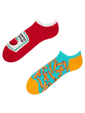 Sneaker Socks French Fries with Ketchup