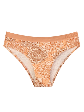 Women's Modal Briefs Beige Mandala