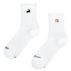 Ribbed Mid Calf Socks Purrfect Fit